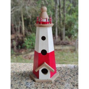 Lighthouse birdhouse